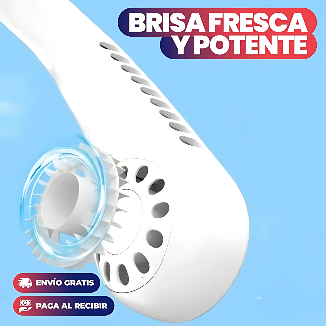 AirFlex® Ventilador De Cuello Recargable